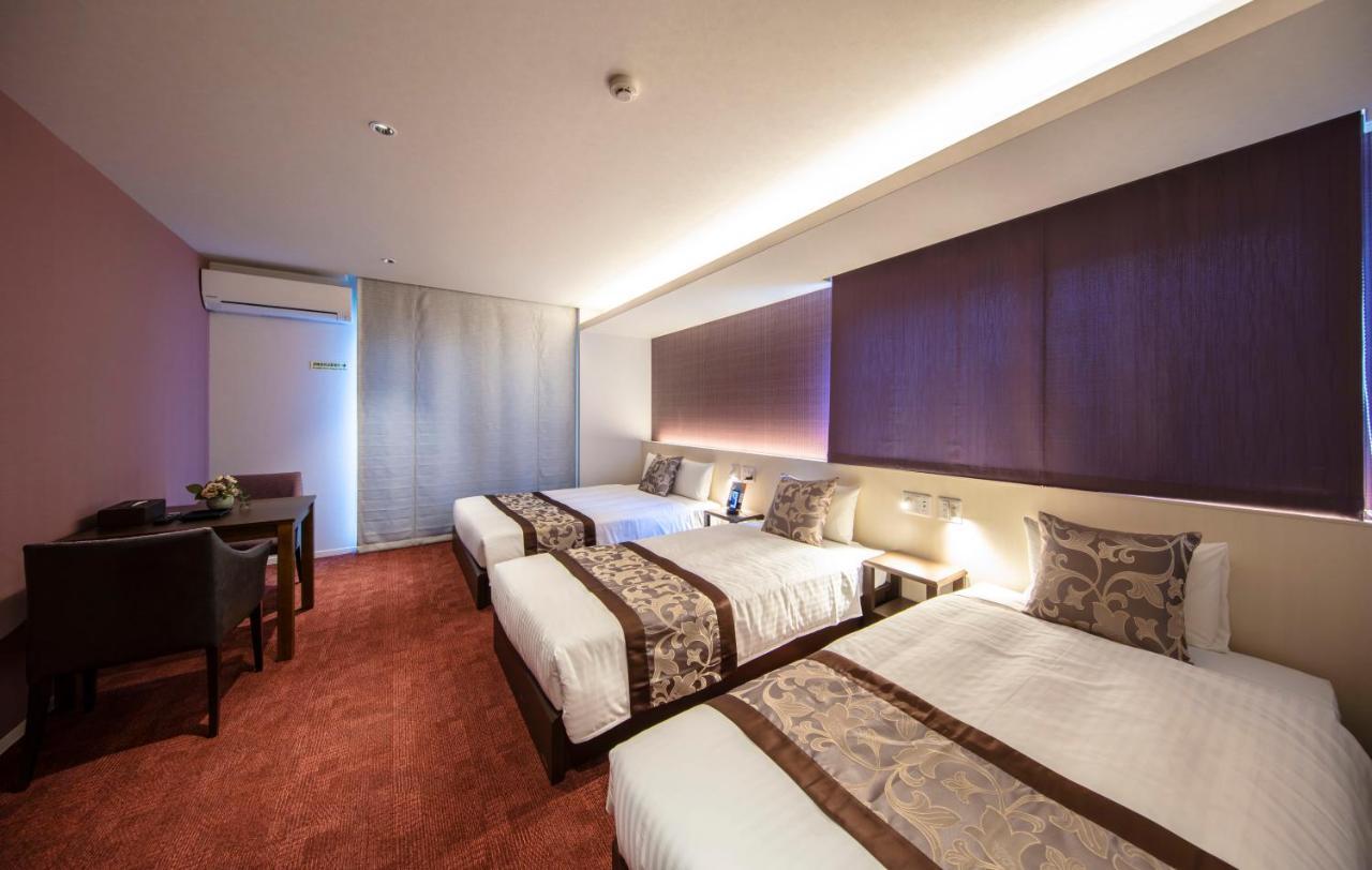 Grand Base Okayama Ekimae Aparthotel Exteriör bild